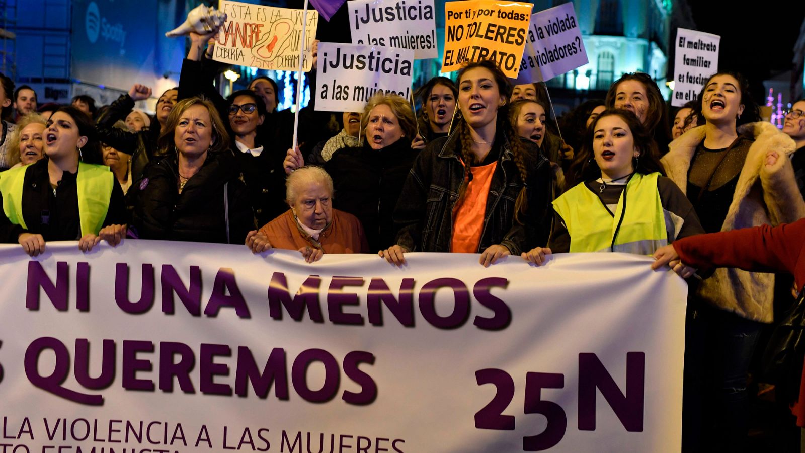 Marchas en ciudades de todo el mundo contra la violencia machista