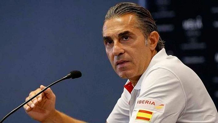 Telediario 1 - España entrena con la ilusión de vencer a Eslovenia