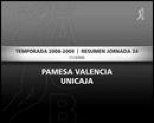 Baloncesto en RTVE - Pamesa Valencia  79-83 Unicaja