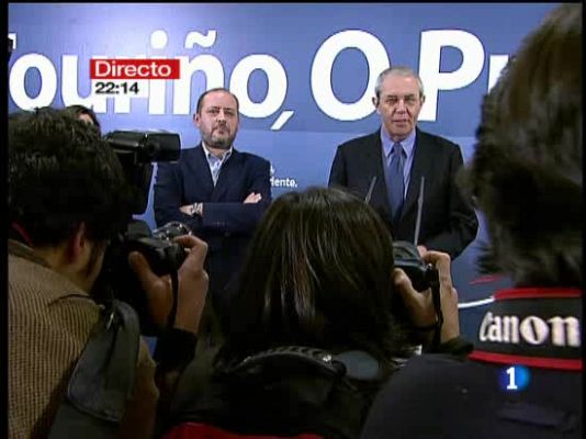  - Touriño reconoce la victoria del PP