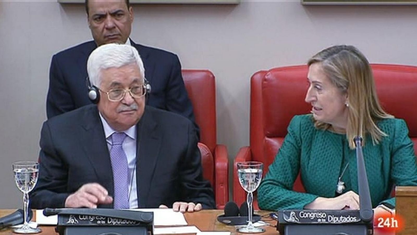 Parlamento: Visita institucional del presidente de Palestina | RTVE Play