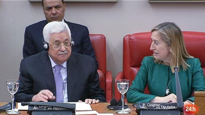Parlamento - Visita institucional del presidente de Palestina