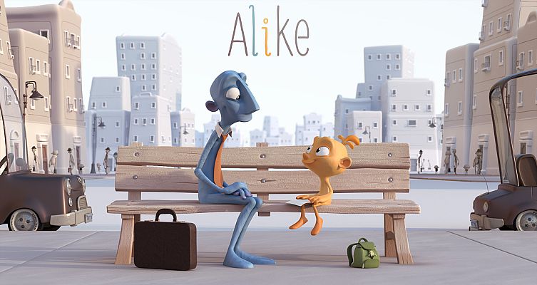 Playzlist - El día más corto - 'Alike', cortometraje animado