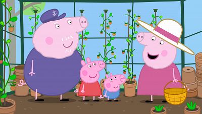 Grandpa Pig's Greenhouse - Peppa Pig en inglés | Watch