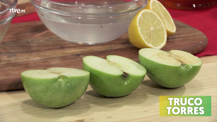 Torres en la cocina - Cómo evitar que se oxiden los alimentos