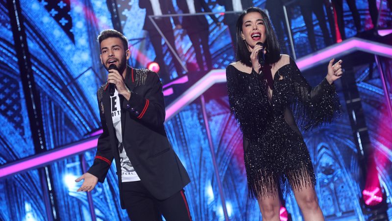 Operaci�n Triunfo - Agoney canta con Beatriz Luengo 'M�s que suerte' en la gala 5 de OT