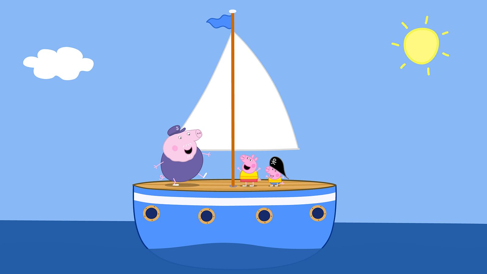Sailing boat - Peppa Pig en inglés | Watch