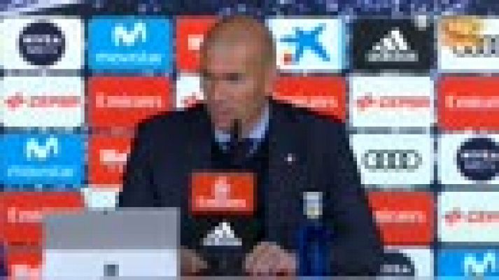 Zidane: "Estoy contento. Lo importante es que pasamos la eliminatoria"