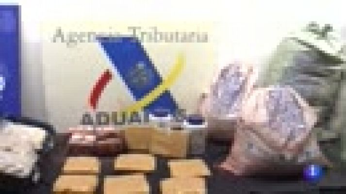 Telediario 1 - La Policía incauta en Barcelona 331 kilos de heroína, el mayor alijo en España