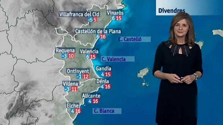 L'informatiu - Comunitat Valenciana - El tiempo en la Comunidad Valenciana - 30/11/17