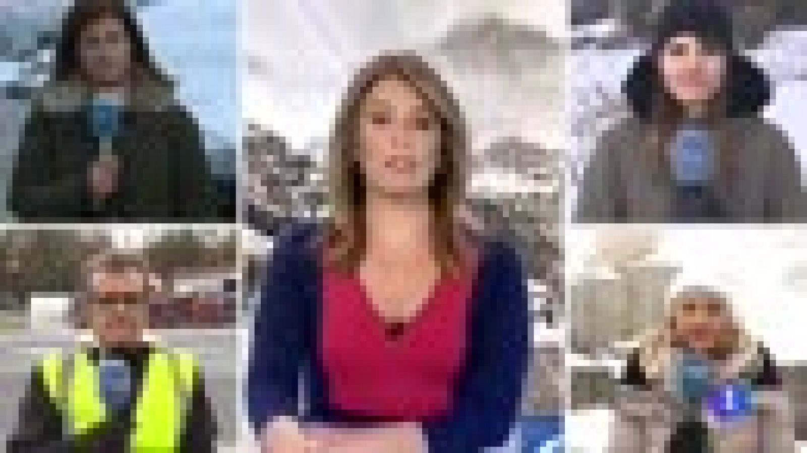 Telediario 1: El temporal de nieve pone en alerta a las autonomías del norte peninsular | RTVE Play