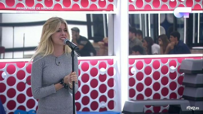 OT 2017 - Nerea canta 'Quédate conmigo' en el primer pase de micros