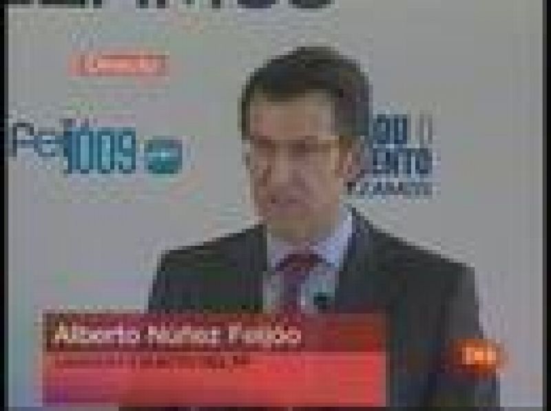 Núñez Feijóo agradece a Rajoy que se haya 'pateado' Galicia