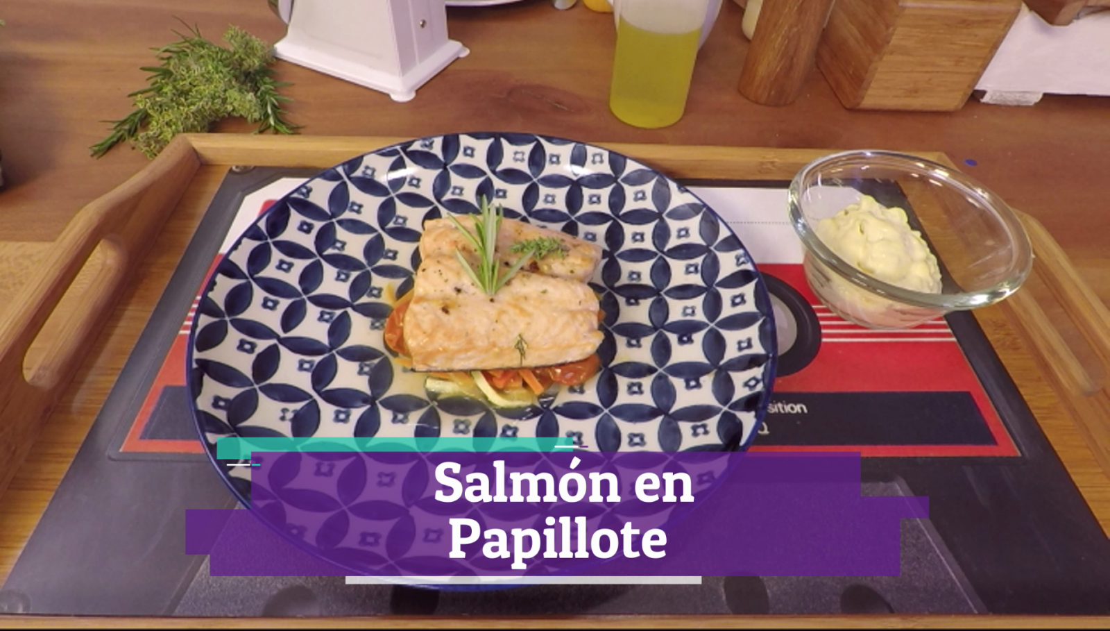 Playchez - Receta: salmón en papillote