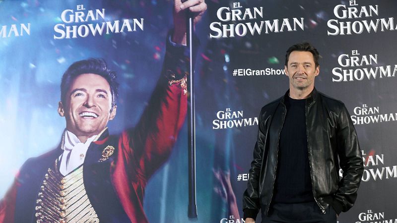 Hugh Jackman presenta en Madrid su nueva película, 'El  Gran Showman' | Ver