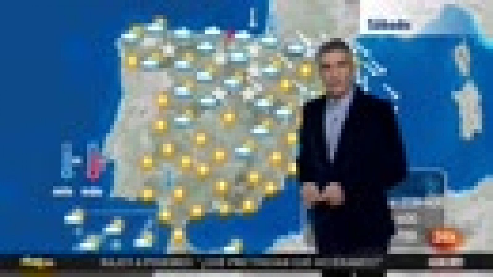 El tiempo: Se registrarán nevadas por debajo de los 400 metros en el norte peninsular y Baleares | RTVE Play