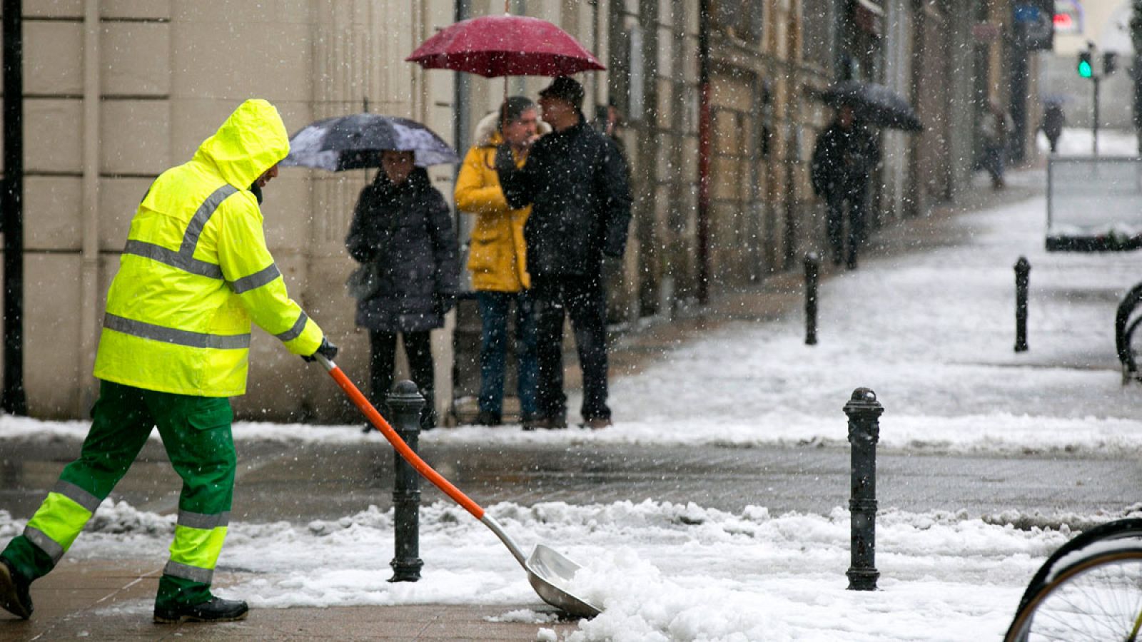 En Cantabria aviso naranja por riesgo importante de  nevadas