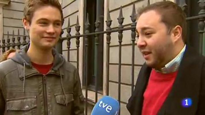 Telediario 1 - Jornada de puertas abiertas en el Congreso de los Diputados