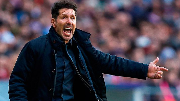  - Simeone, contento "por la forma de ganar"; Eusebio, "apenado"