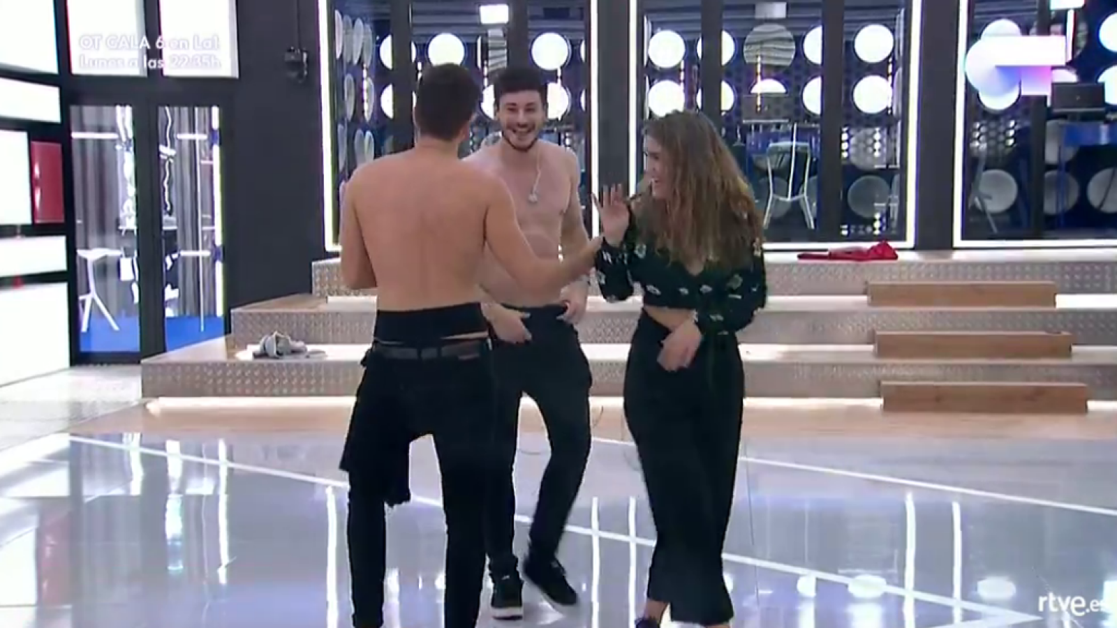 Operación Triunfo - El fiestón de los chicos después de cenar