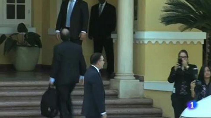 Telediario 1 - El Gobierno venezolano y la oposición retomarán el proceso del dialogo