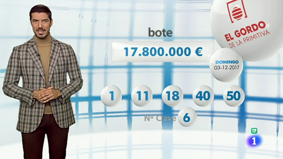 Sorteo Gordo De La Primitiva 3 De Diciembre - RTVE.es