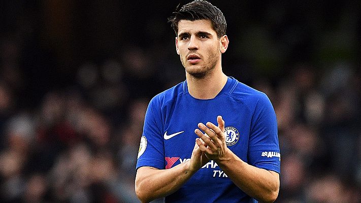 Telediario 1 - Morata: "Aquí si entrenas bien y estás bien, vas a jugar"