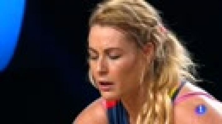 Telediario 1 - La haltera Lydia Valentín completa la triple corona