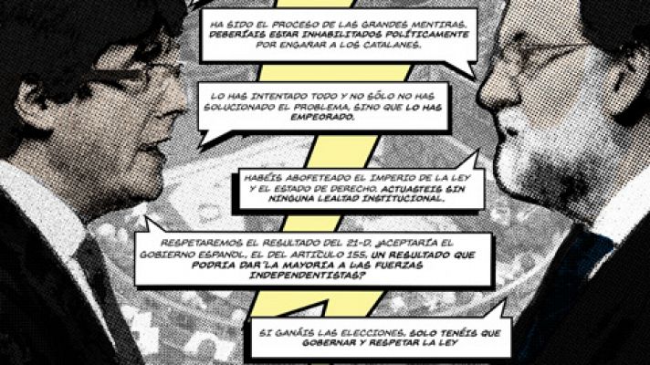 Cómic de las elecciones catalanas del 21-D - Avance