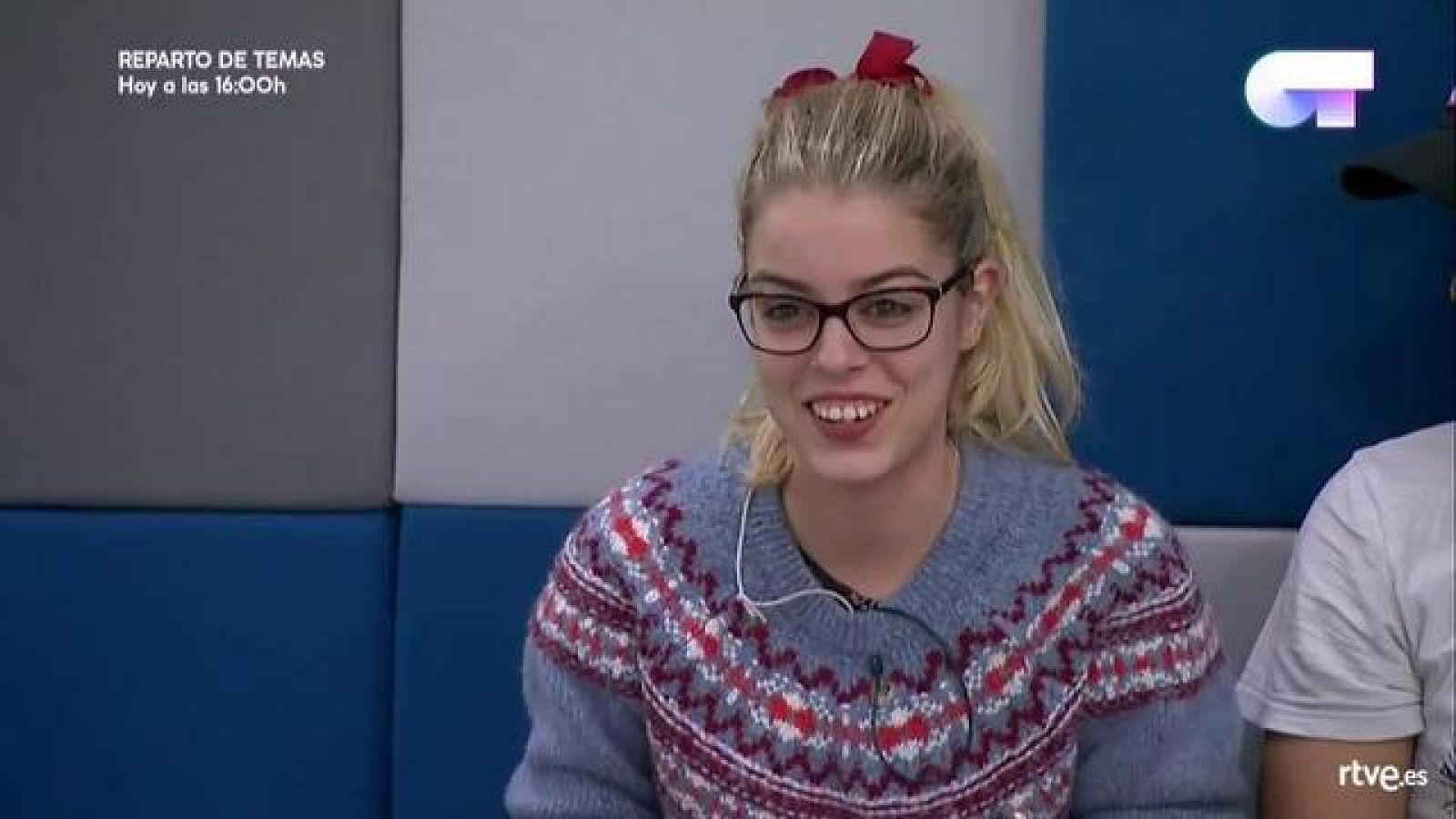 Nerea, muy contenta con su interpretación en la gala 6
