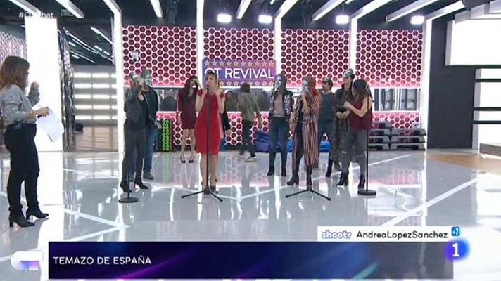 OT 2017 - Los profesores de la academia cantan 'Mi música es tu voz'