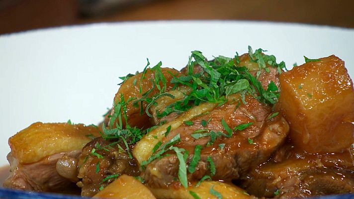 RTVE Cocina - Pato con nabos