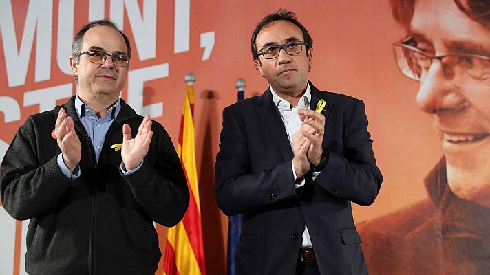  - Los candidatos lanzan sus mensajes en el primer día de campaña