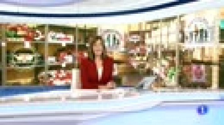 Telediario 1 - La gran recogida de alimentos logra reunir más de 21 millones de kilos de productos no perecederos