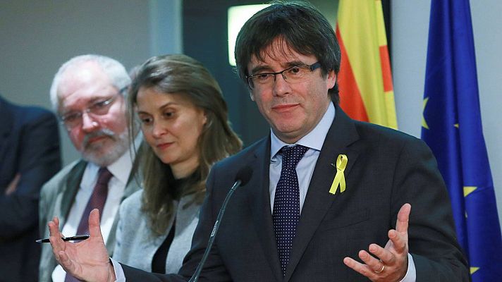  - Puigdemont dice que España retira la euroorden por "miedo"