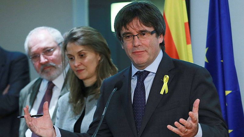 Puigdemont dice que Espaa retira la euroorden por "miedo"