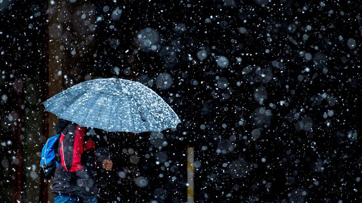 Lluvia en el norte y frío en el interior de la mitad este peninsular