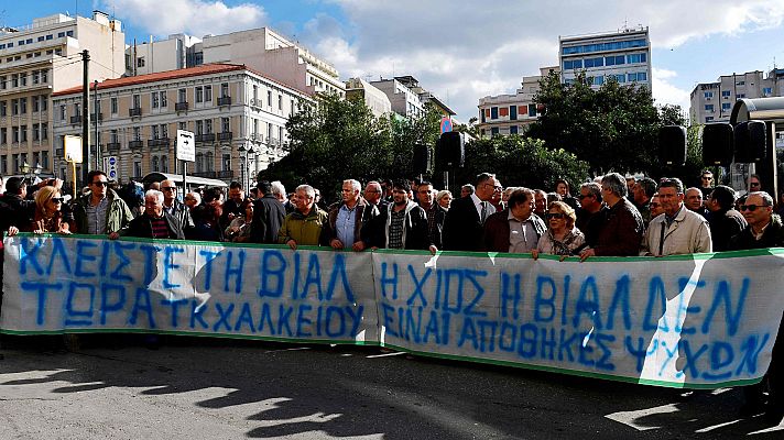 Los más de 15.000 refugiados hacinados en las islas griegas, al borde de la emergencia humanitaria