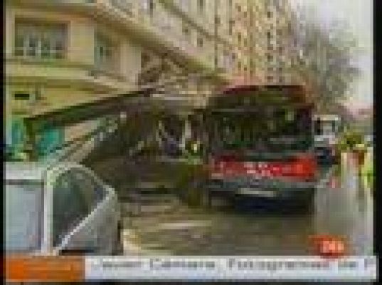  - Accidente de autobús en Madrid