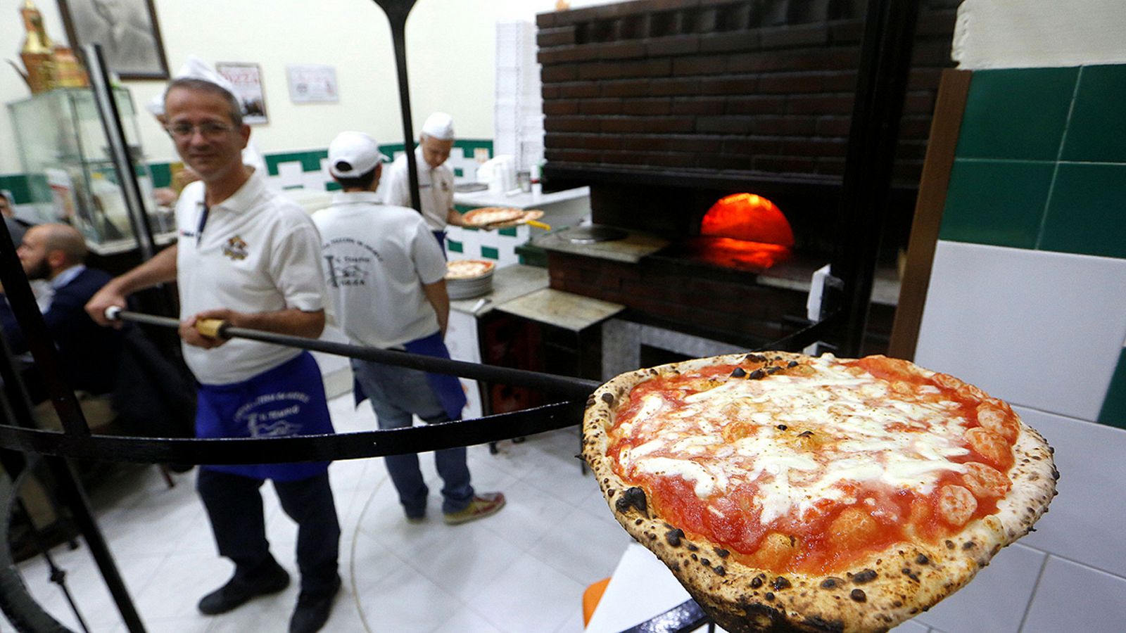 La pizza Napolitana ha sido reconocida como patrimonio Inmaterial de la Humanidad por la UNESCO