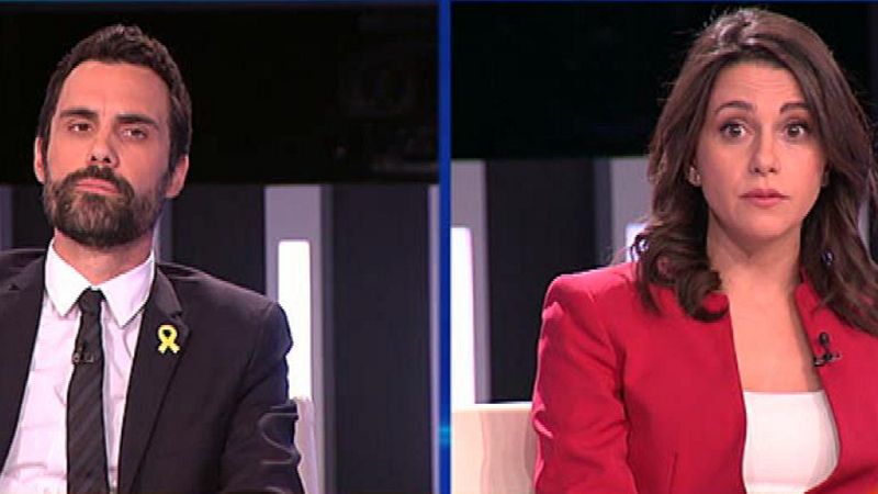 Arrimadas y Torrent se preguntan mutuamente si respetarán el resultado de las elecciones del 21-D