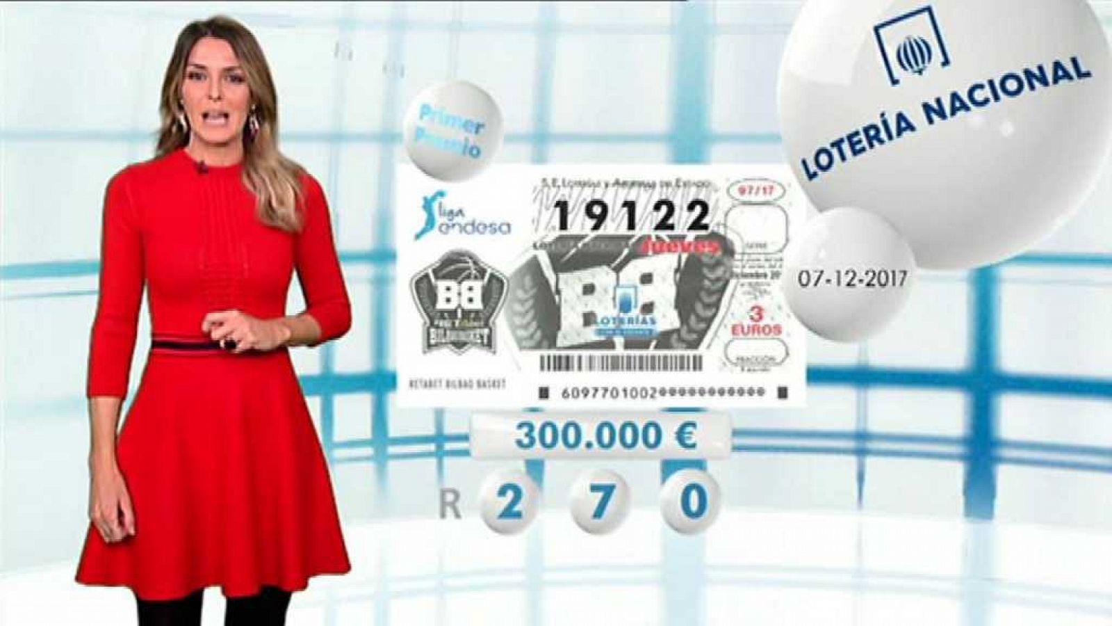 Loterías: Lotería Nacional + La Primitiva + Bonoloto - 07/12/17 | RTVE Play