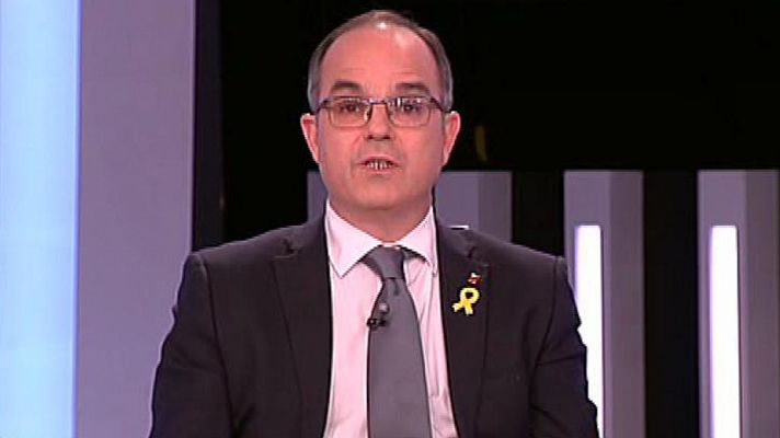 Especiales informativos - Turull: "El 21-D es escoger entre Puigdemont o Rajoy"