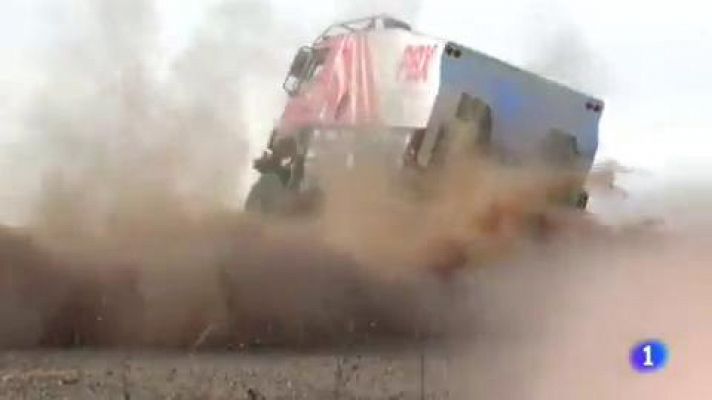 Telediario 1 - Los Tibau se dan el relevo en el Dakar