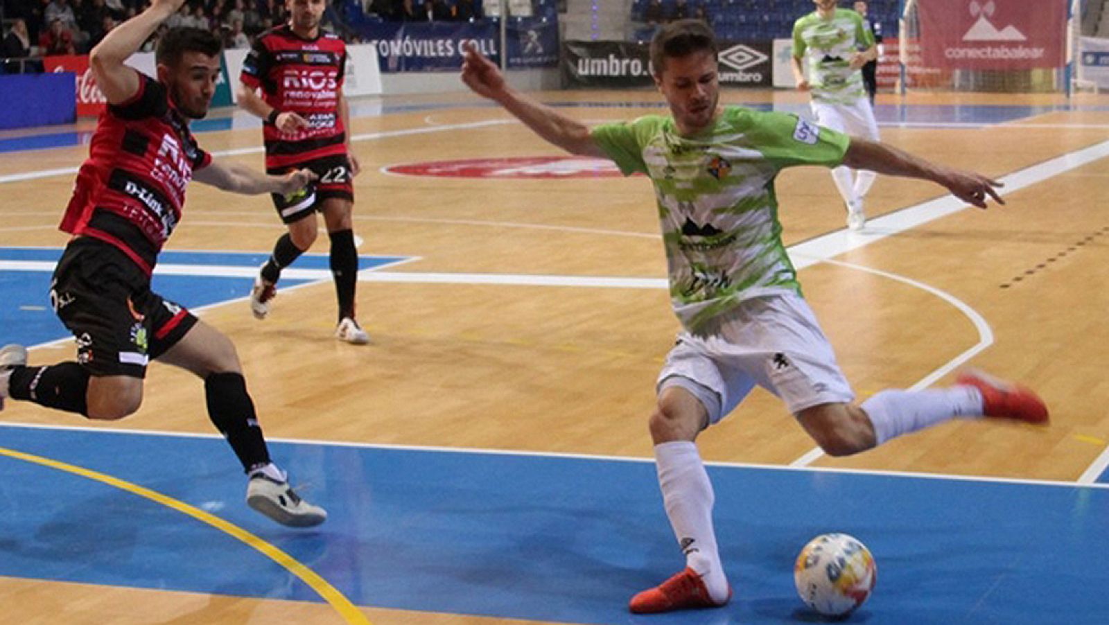 LNFS, jornada 14. Resumen: Palma Futsal 5-5 R.R. Zaragoza