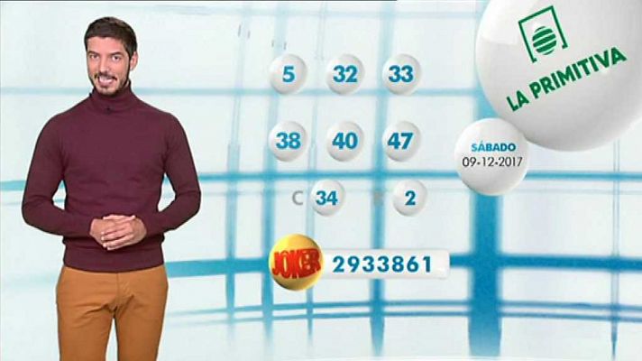 Loterías - Bonoloto+Primitiva - 09/12/17