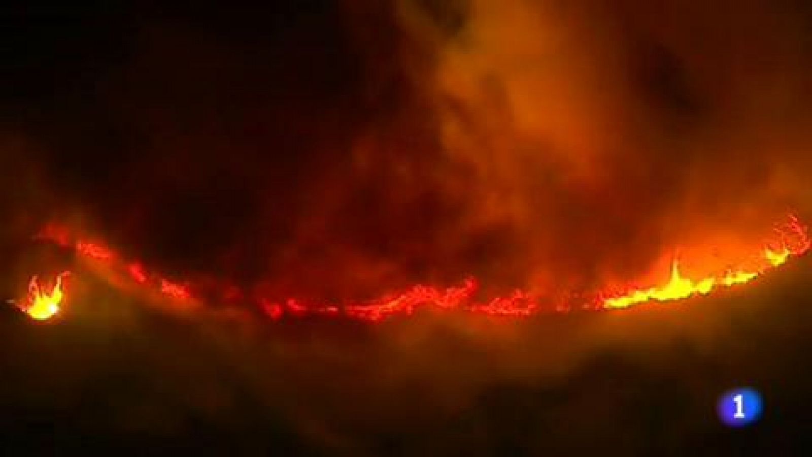 Telediario 1: En California, el fuerte viento amenaza con extender los seis grandes incendios que permanecen activos desde el pasado lunes | RTVE Play