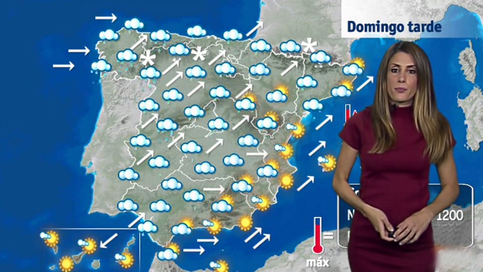 El tiempo: Fuertes lluvias en el tercio noroeste de España | RTVE Play