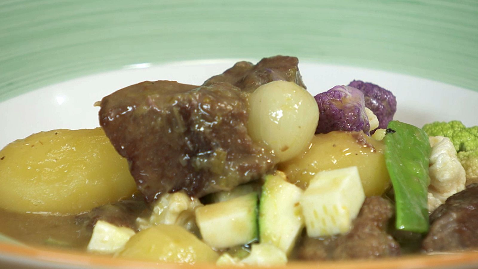 Torres en la cocina - Jarrete a la jardinera