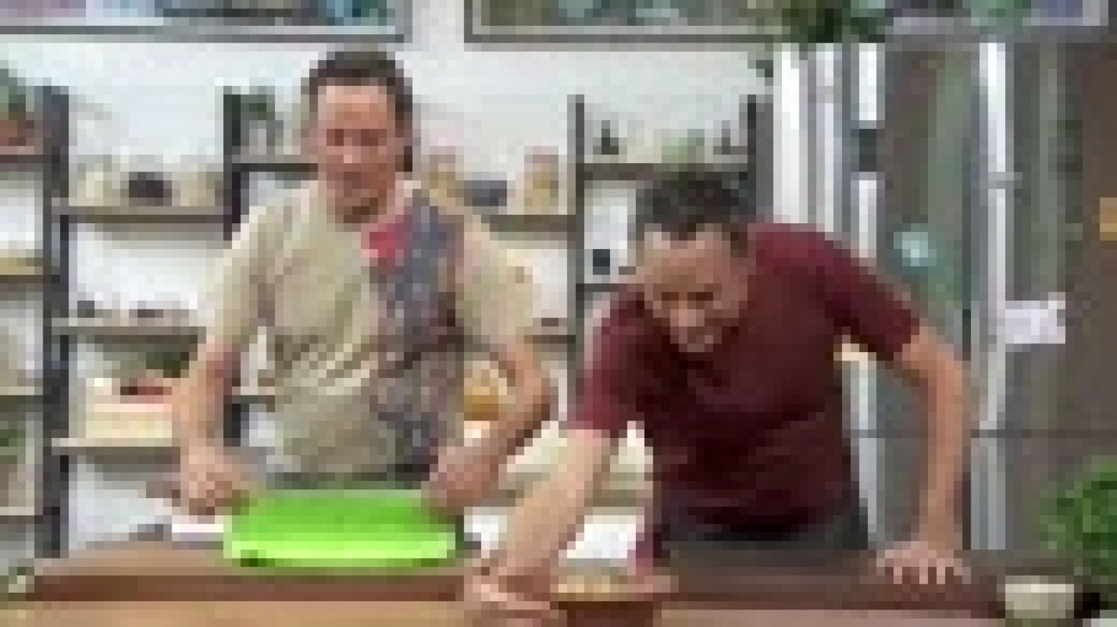 Torres en la cocina - Jarrete a la jardinera